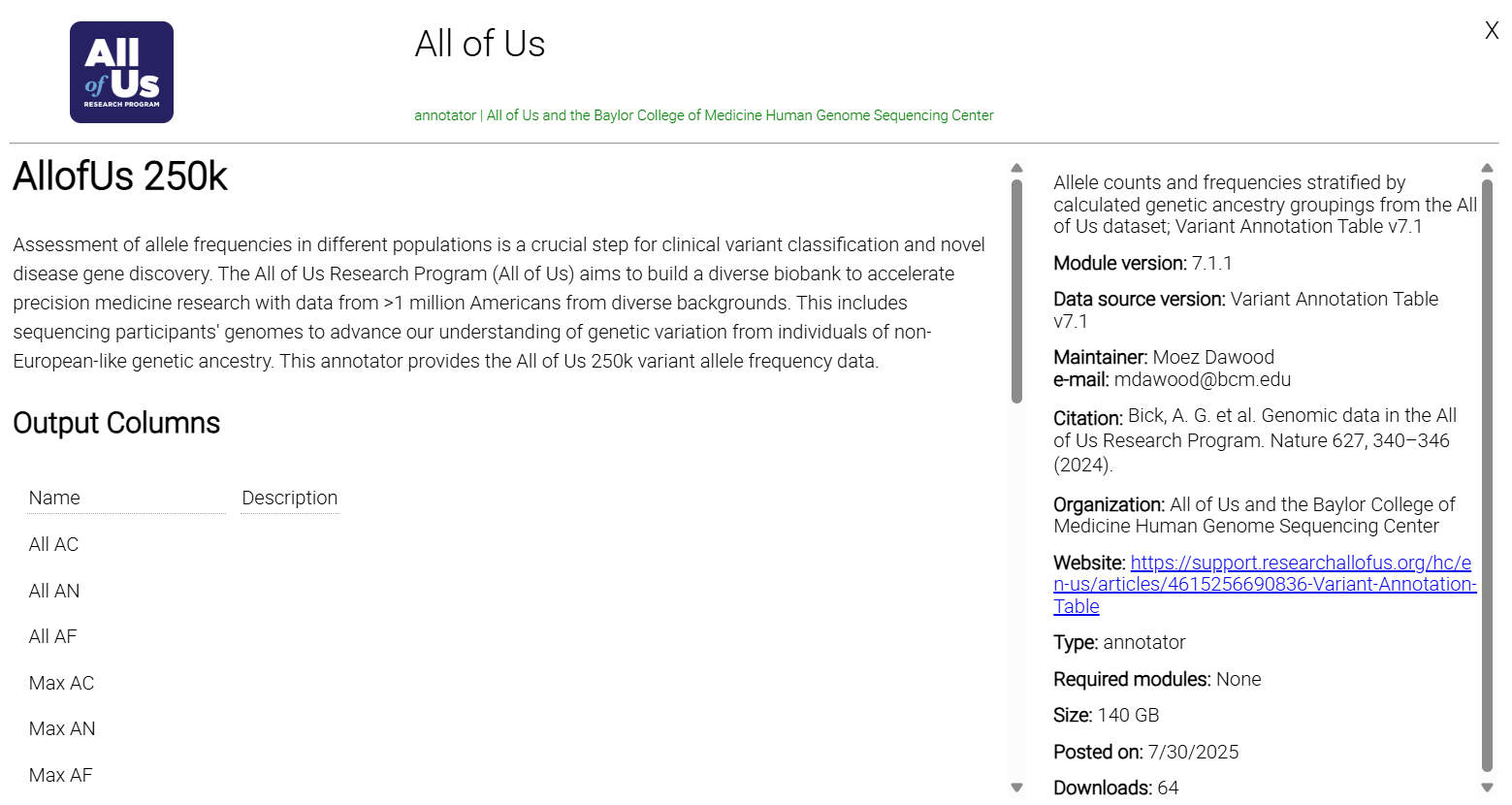 Bringing Genetic Diversity to the Forefront: Moez Dawood on the AllofUs 250k Annotator for OpenCRAVAT